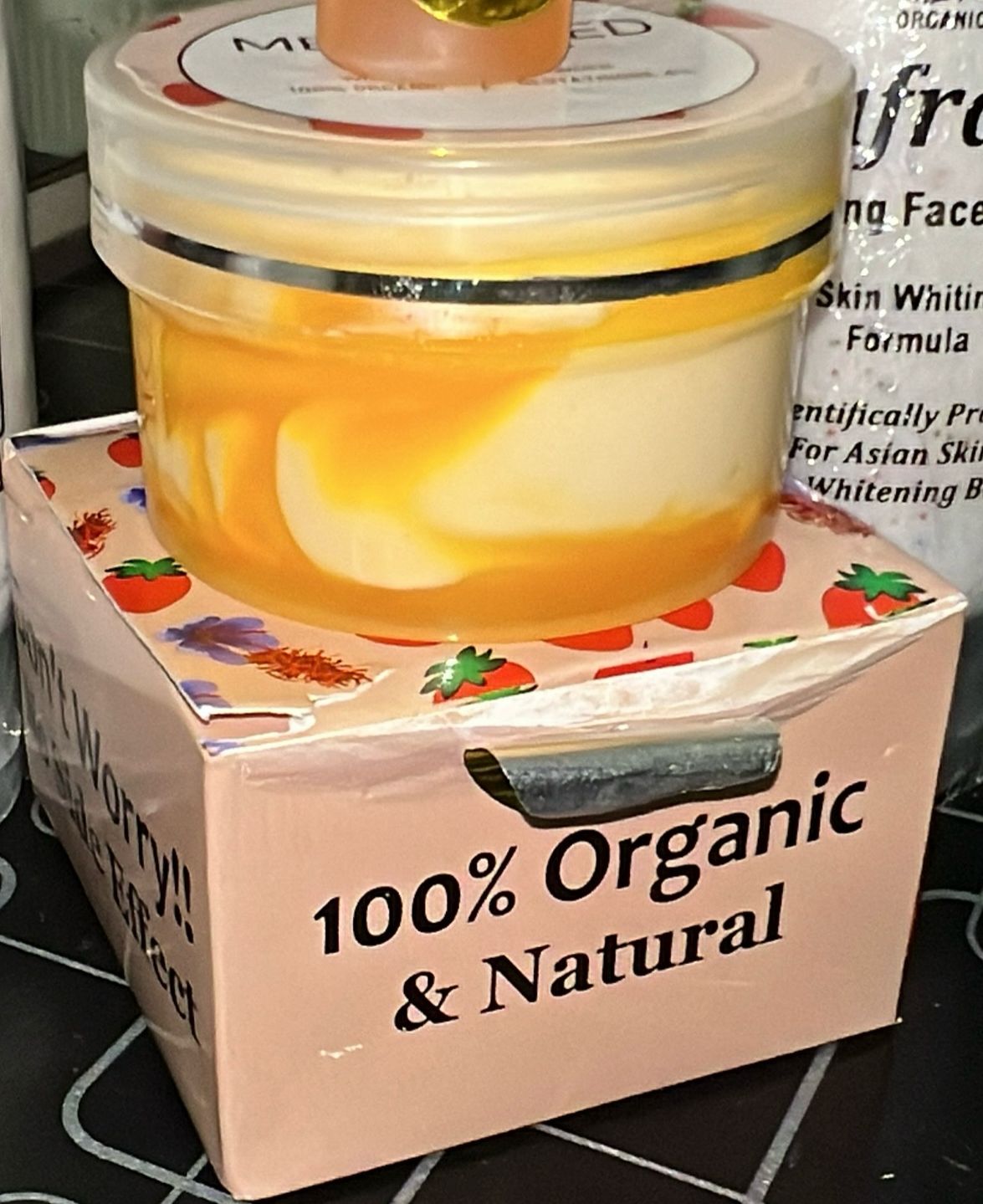 Collection of Zafrani Whiting Cream for face with  Zafrani Whiting Serum for Extra Or Instant whiting Results in a gallery layout