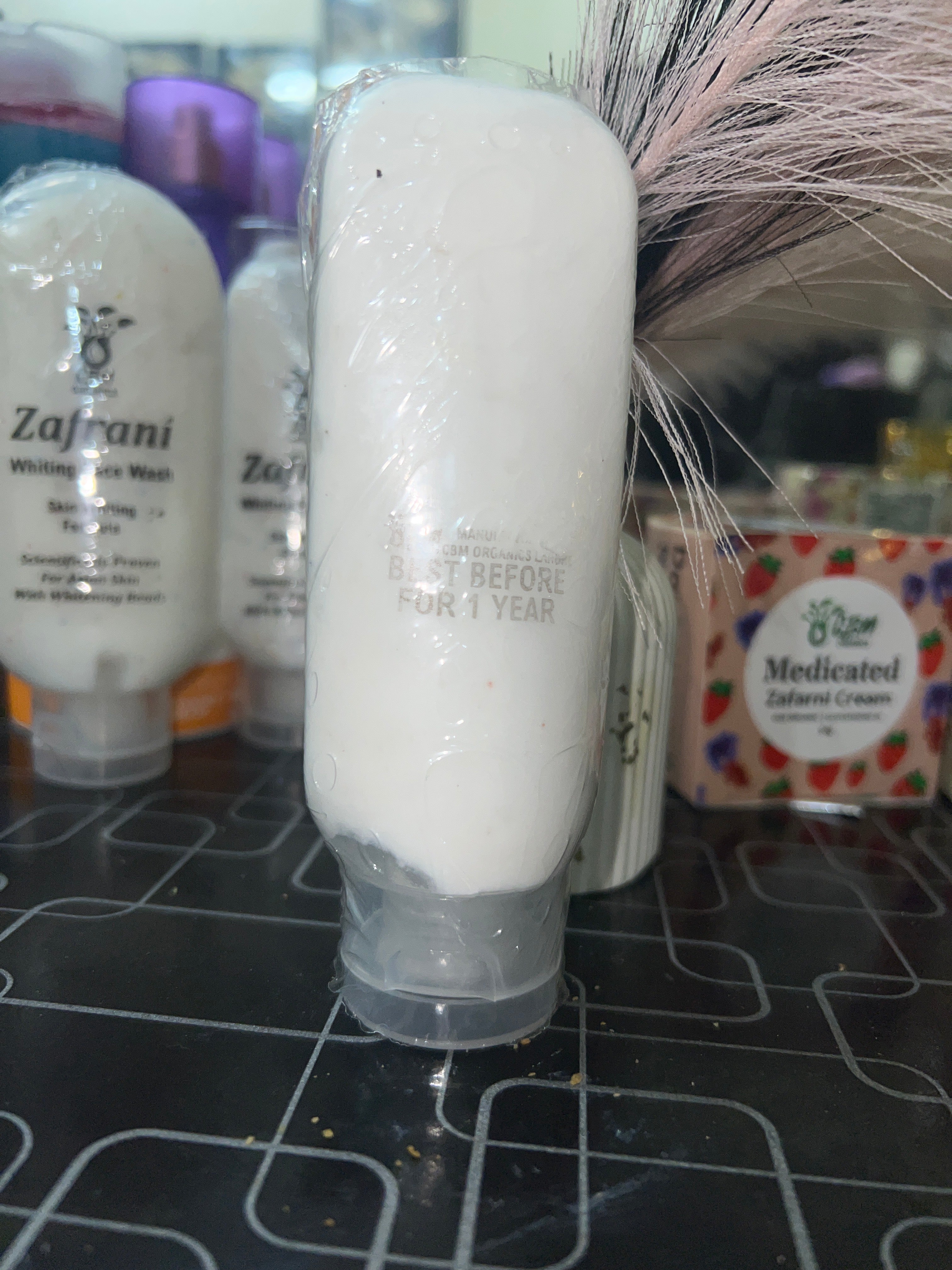 Collection of Zafrani Sunscreen SPF 100 in a gallery layout