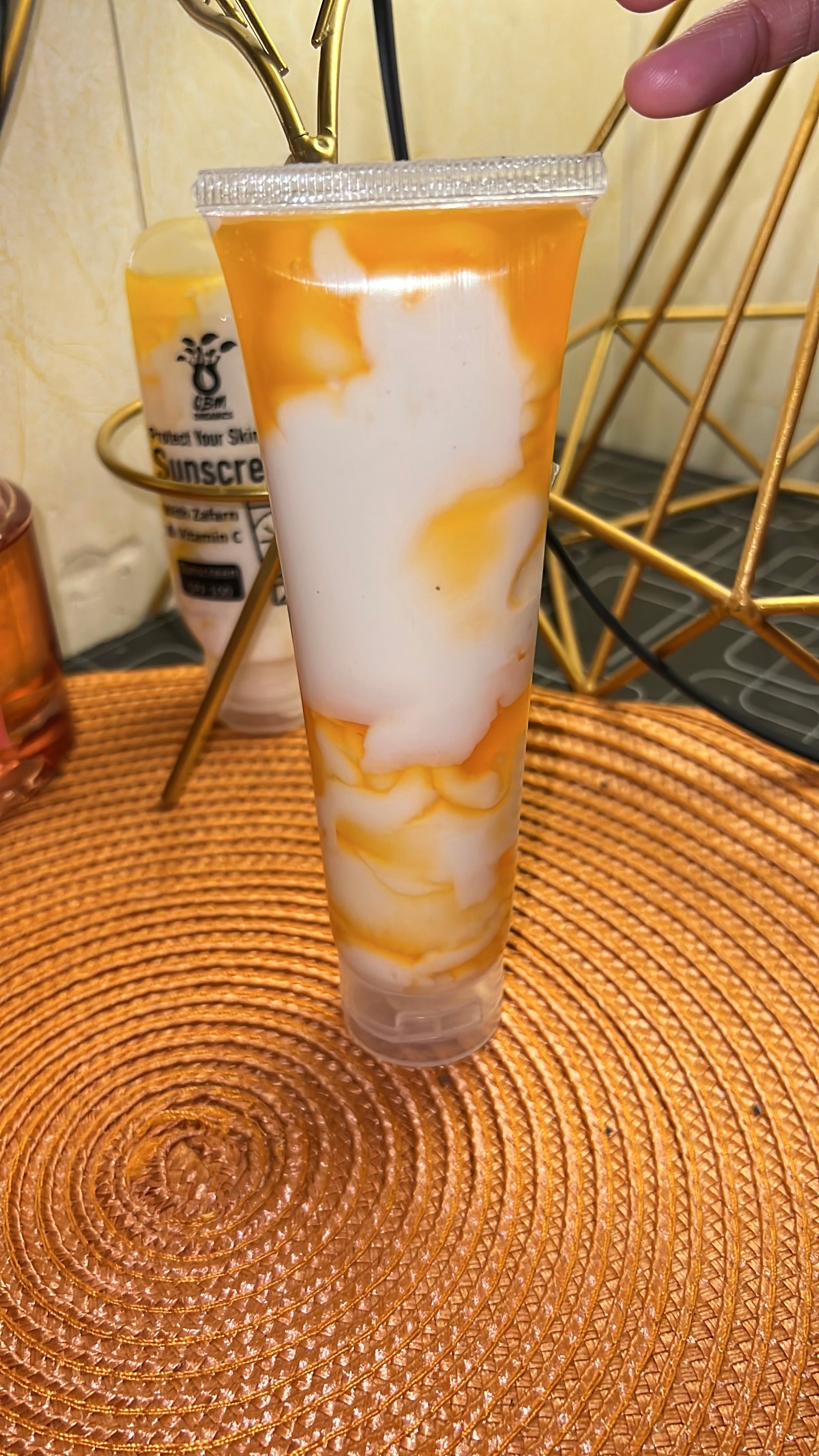 Collection of Bridal Zafrani Cream (Hand Feet) in a gallery layout