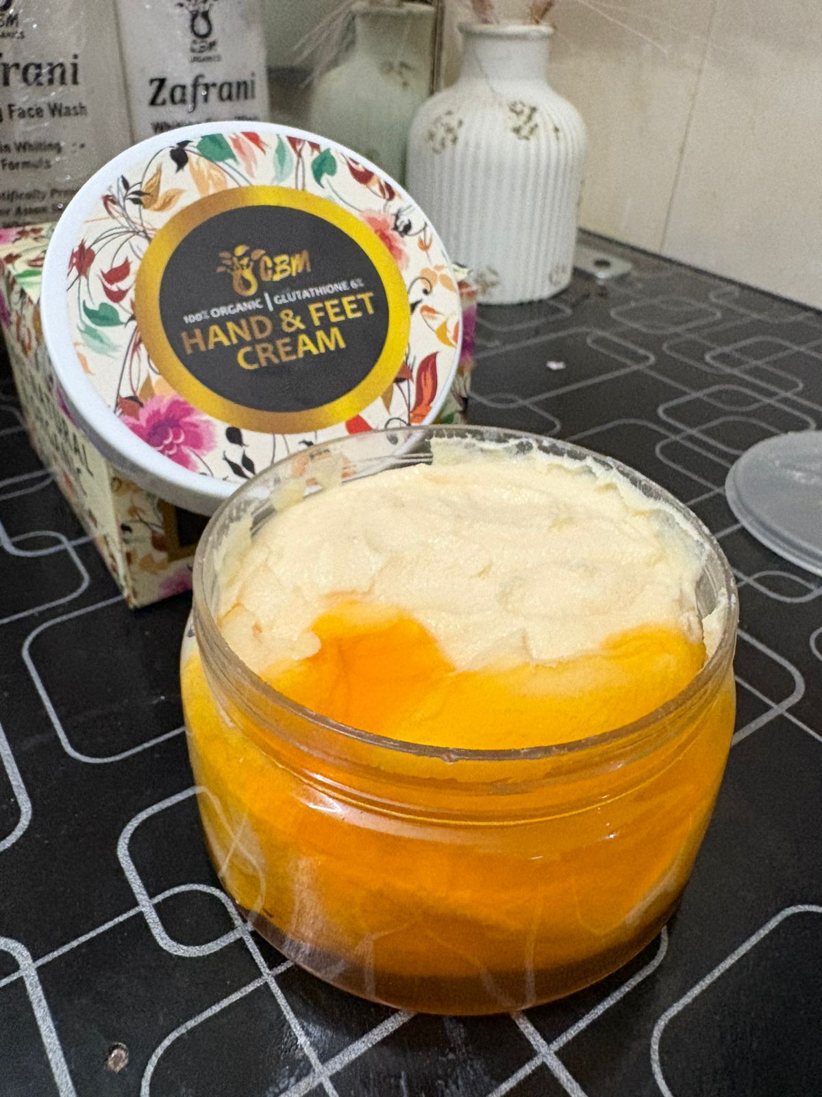 Collection of Hand And Feet Whiting Cream With Most Viral Zafrani Serum in a gallery layout