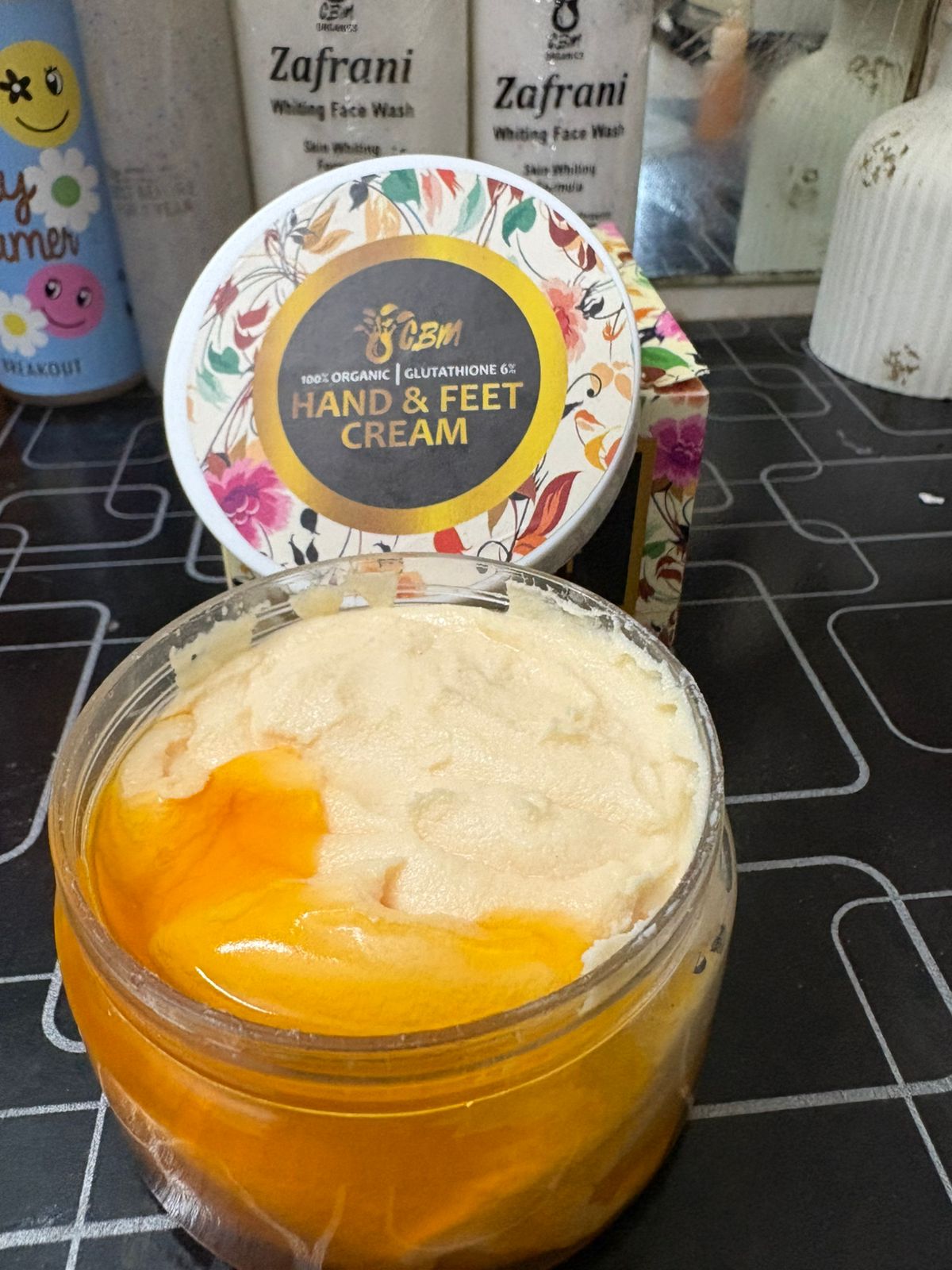 Collection of Hand And Feet Whiting Cream With Most Viral Zafrani Serum in a gallery layout